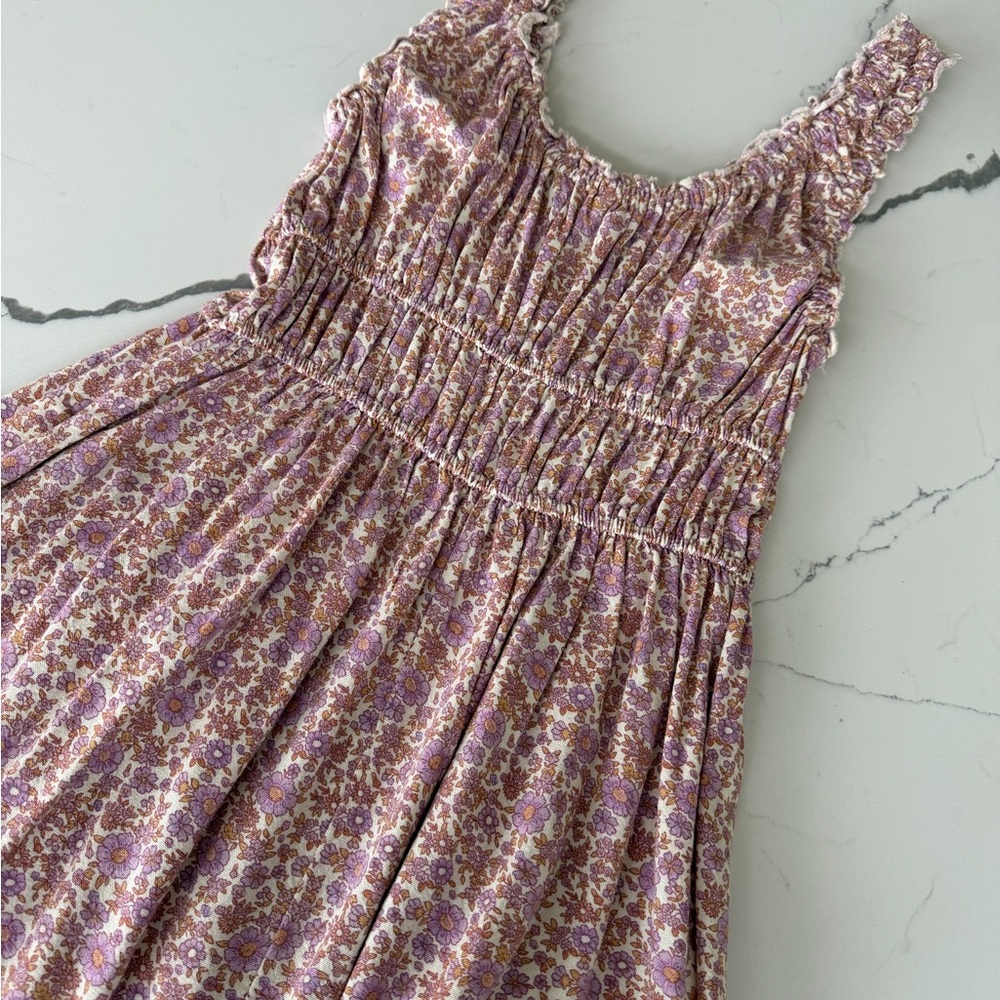 American Eagle Pink Floral Smocked Mini Dress Size S - Picture 8 of 9